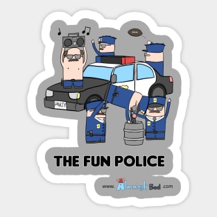 The Fun Police Sticker